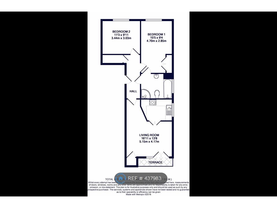 2 Bedrooms Flat to rent in Truesdales, Ickenham, Uxbridge UB10