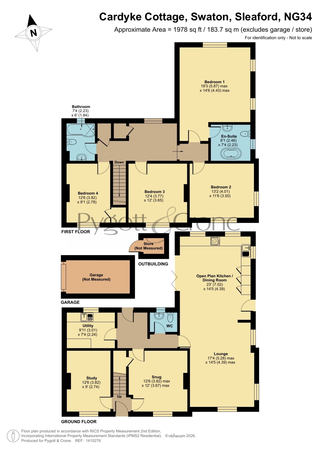 2, Cardyke Cottage, Sleaford floorplan