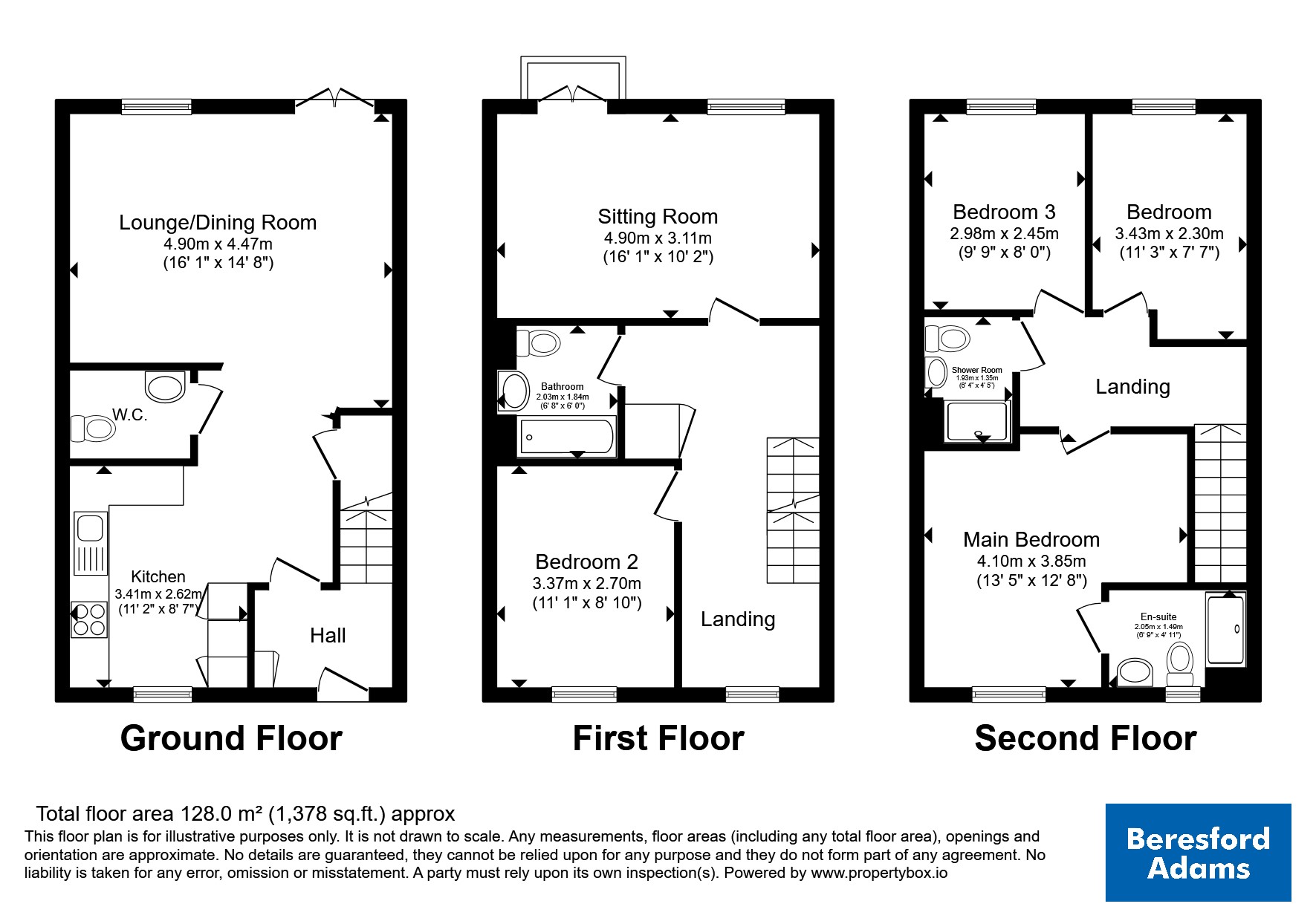 3, Gladius Square, Cheshire floorplan