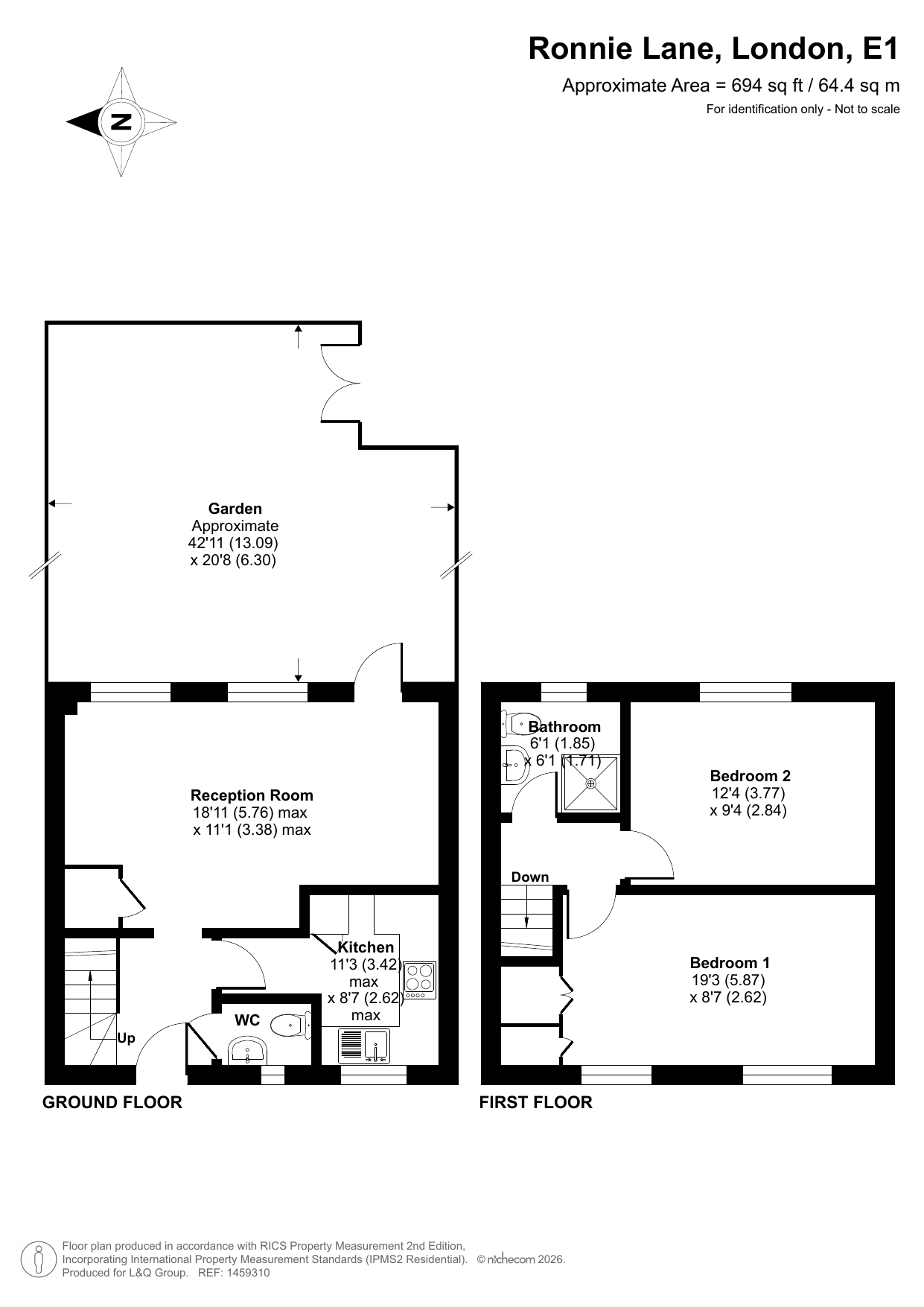 Ronnie Lane, Manor Park floorplan