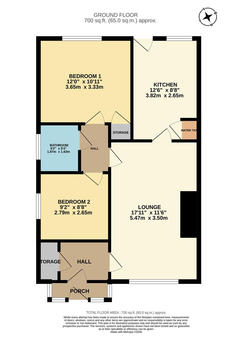 51, Min Y Don, Abergele floorplan