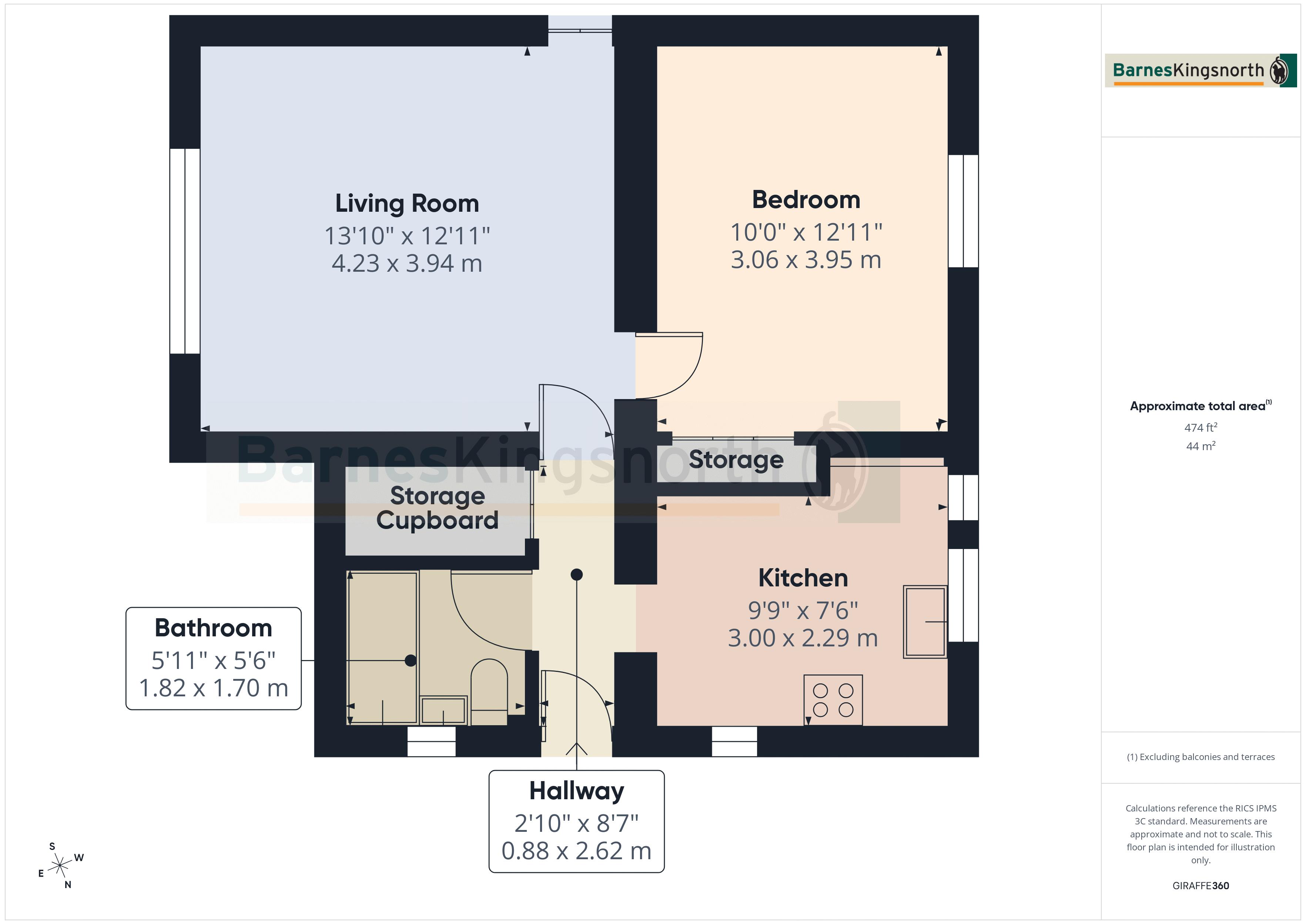 30, Belfield Road, Tunbridge Wells floorplan