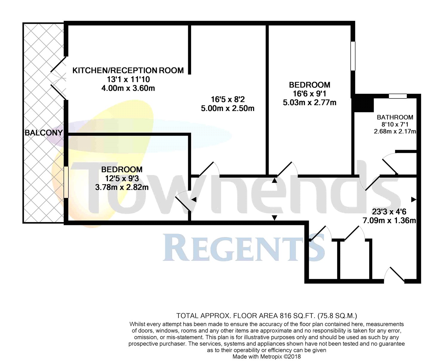 2 Bedrooms Flat for sale in Bertelli Place, Mono Lane, Feltham TW13