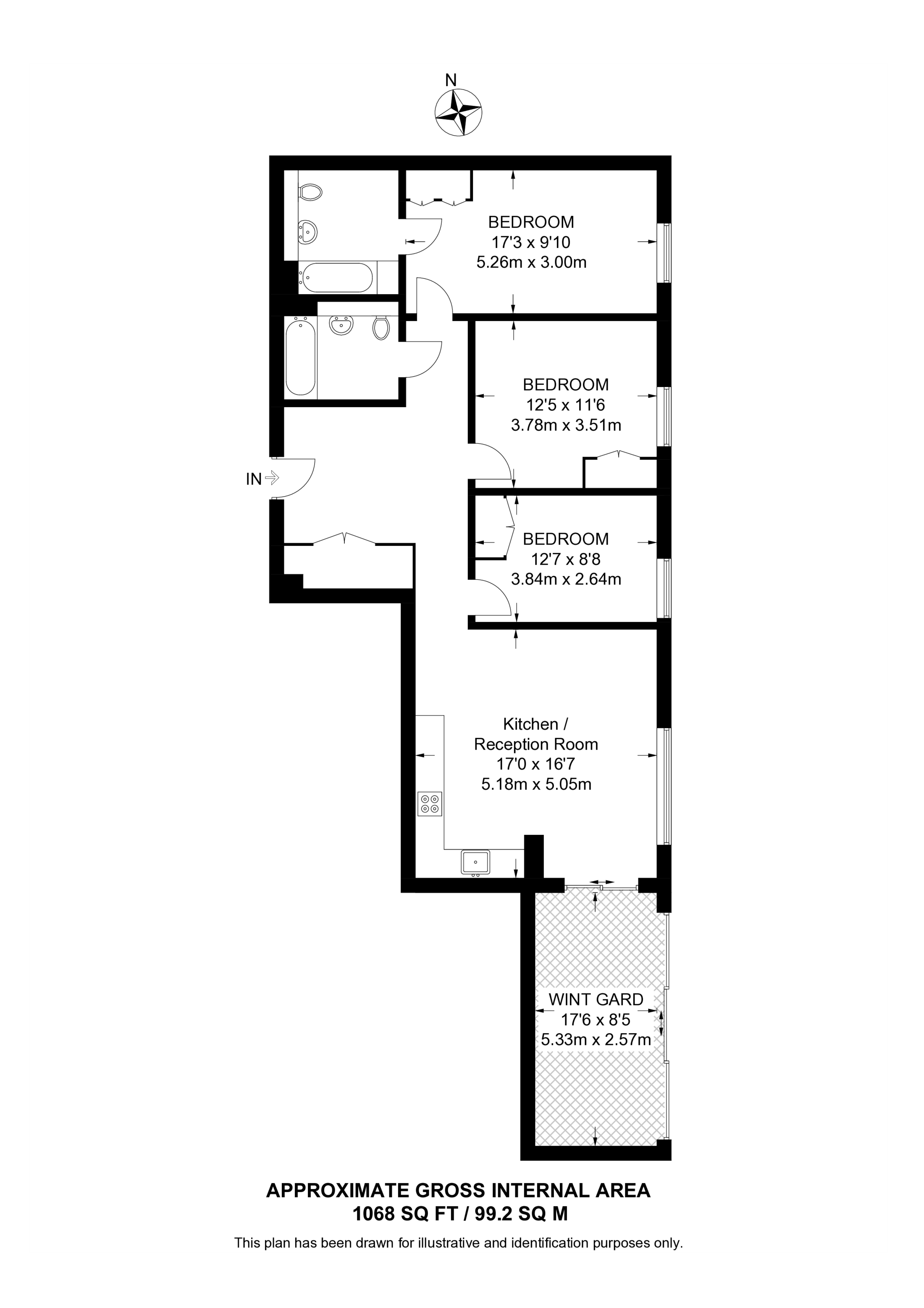 New Drum Street, Aldgate floorplan