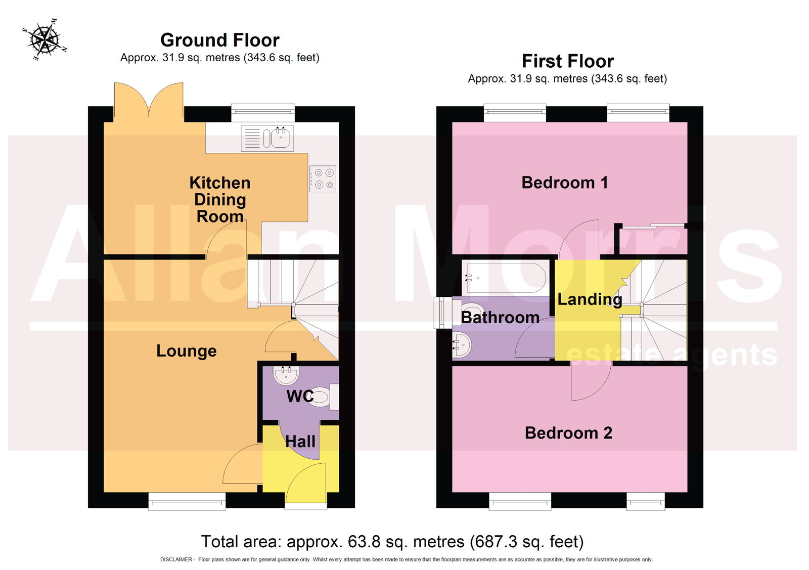 15, Knapper Grove, Worcester floorplan
