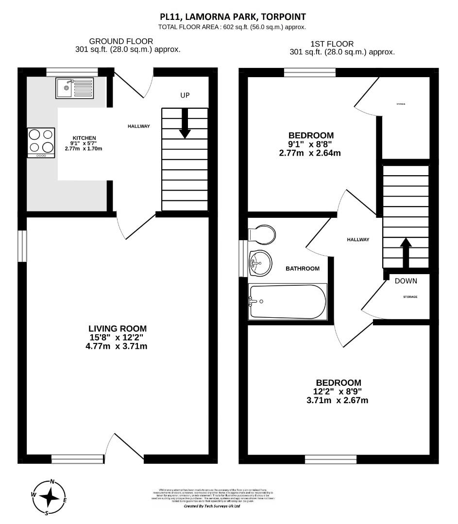 28, Lamorna Park, Torpoint floorplan