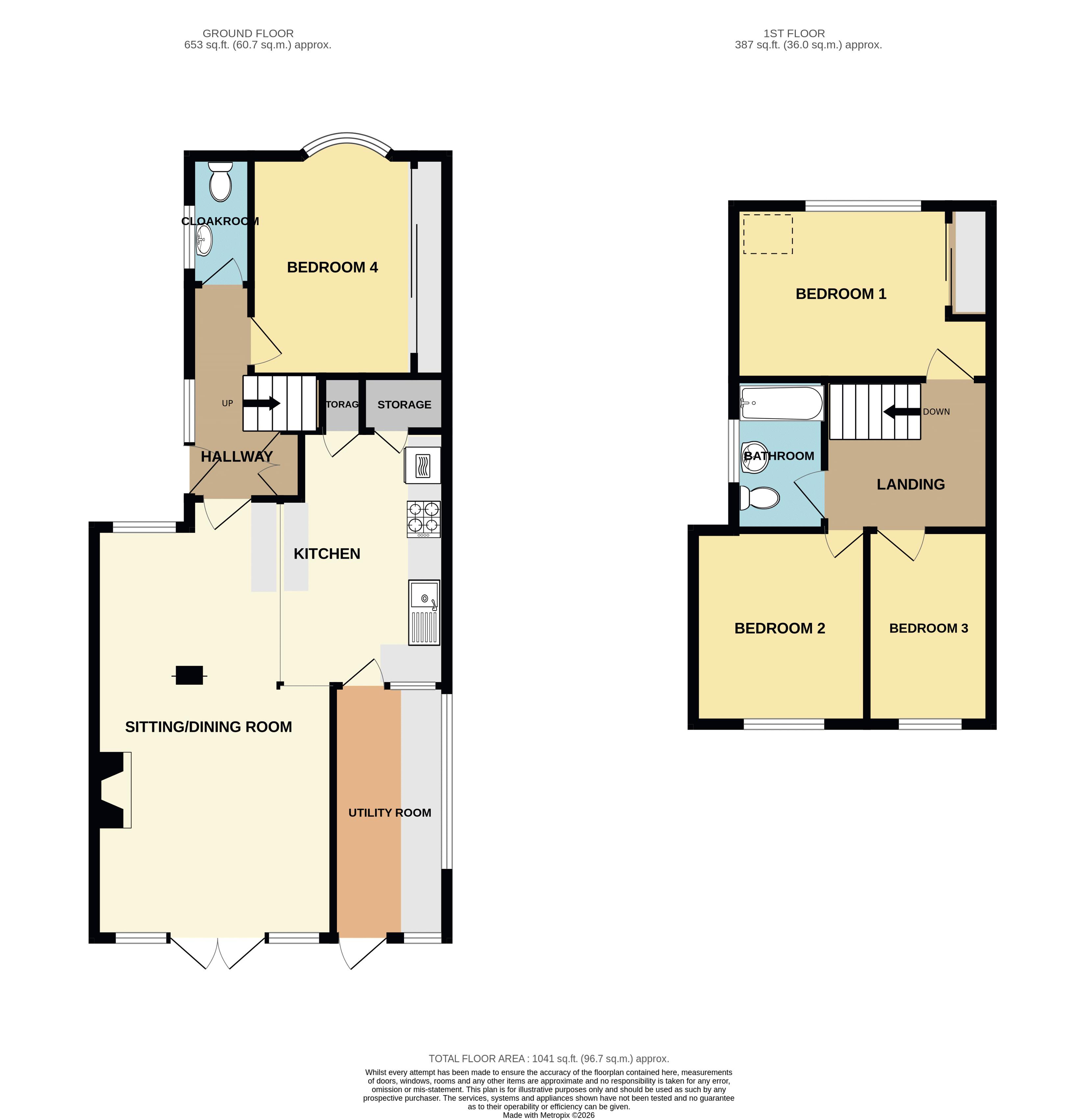 11, Lewis Court Drive, Maidstone floorplan