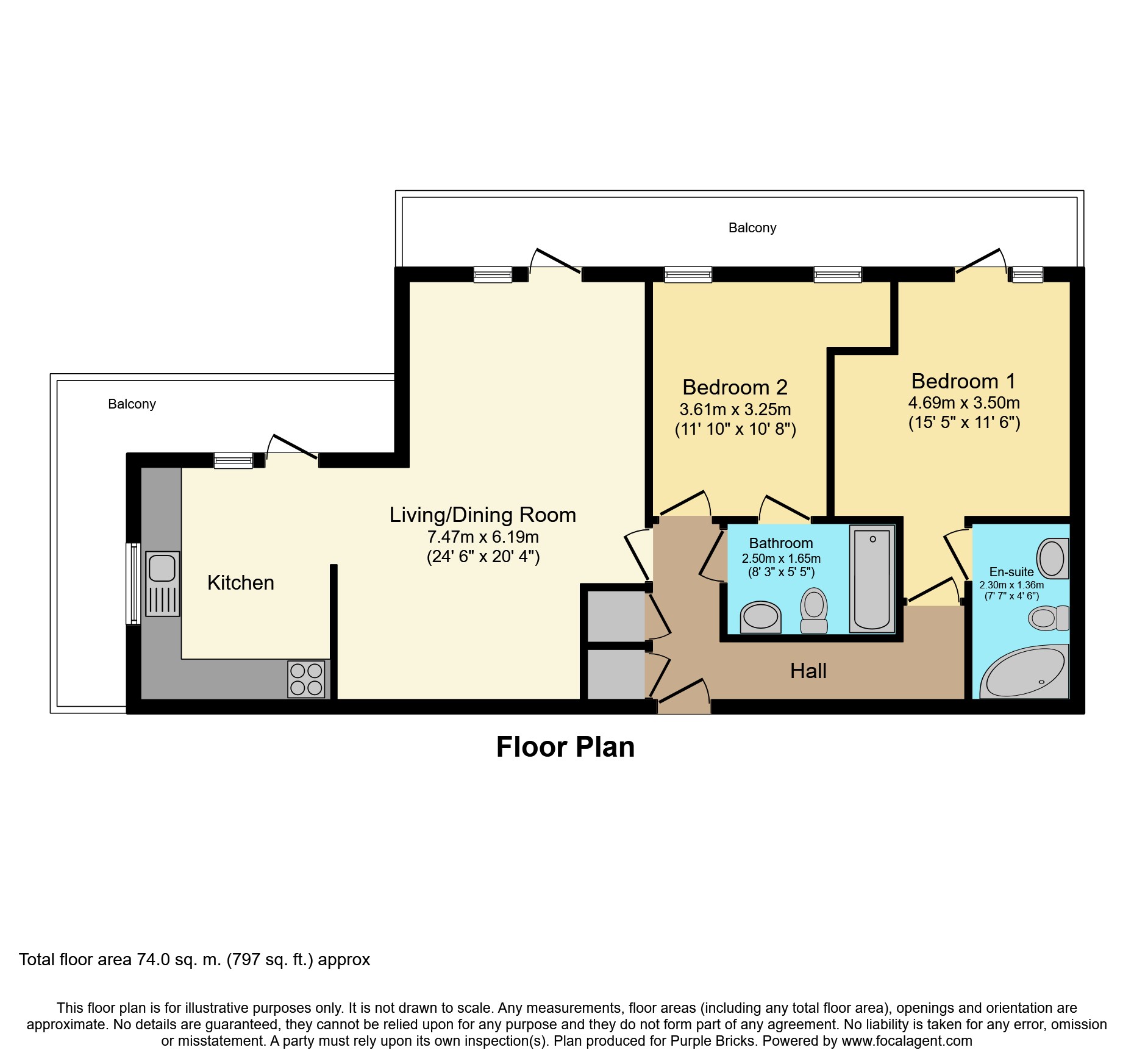 2 Bedrooms Flat for sale in Dunorlan Park, Tunbridge Wells TN2