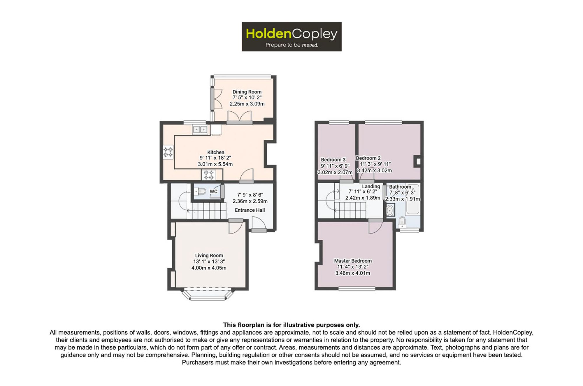 38 Unity Crescent, Nottingham floorplan