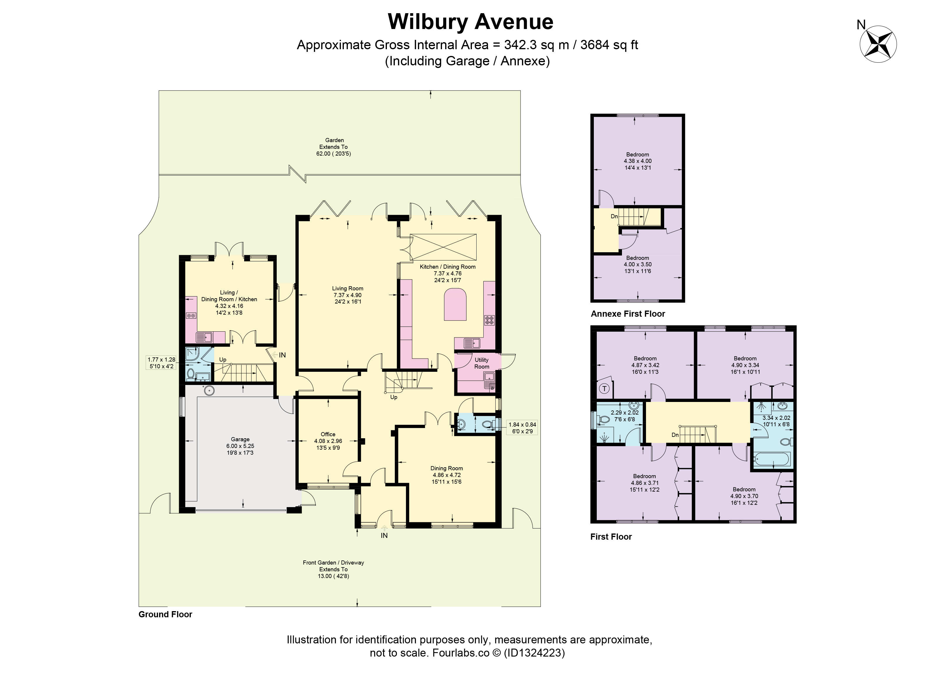9 Wilbury Avenue, Cheam, Sutton floorplan