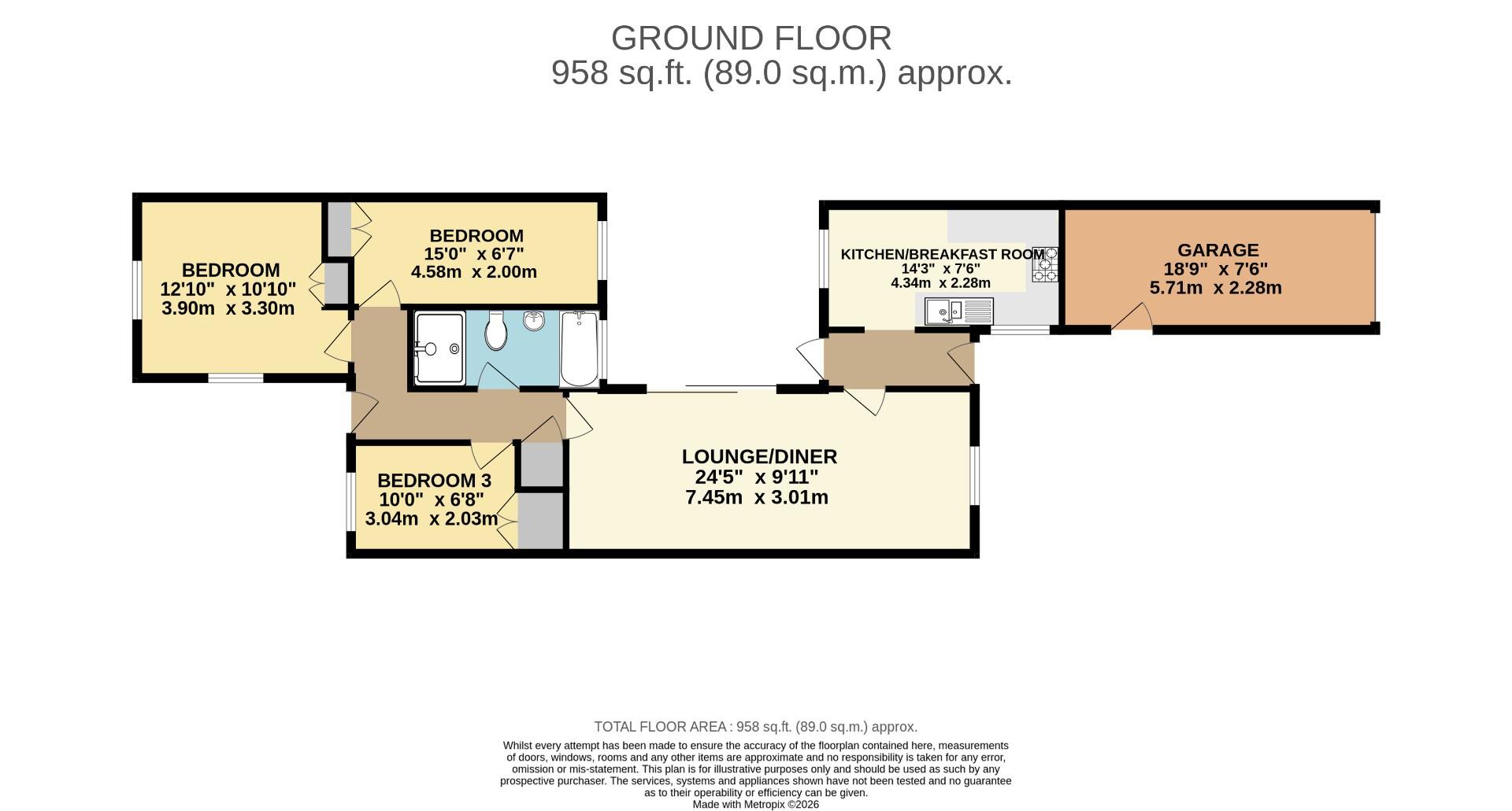 1, Knaves Hill, Leighton Buzzard floorplan
