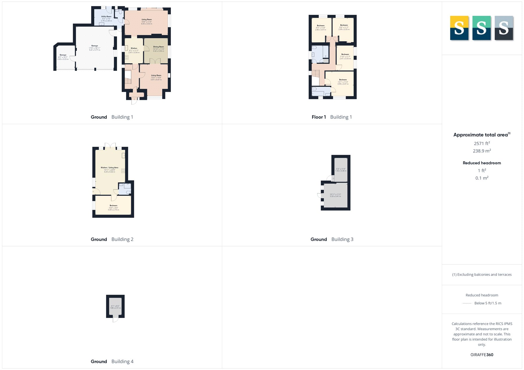 6, Woodend Road, Camberley floorplan