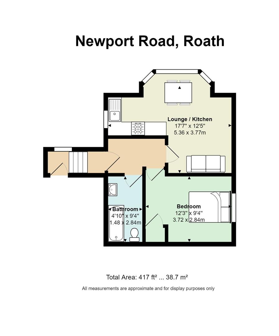 1 Bedrooms  to rent in The Court, Newport Road, Roath, Cardiff CF24