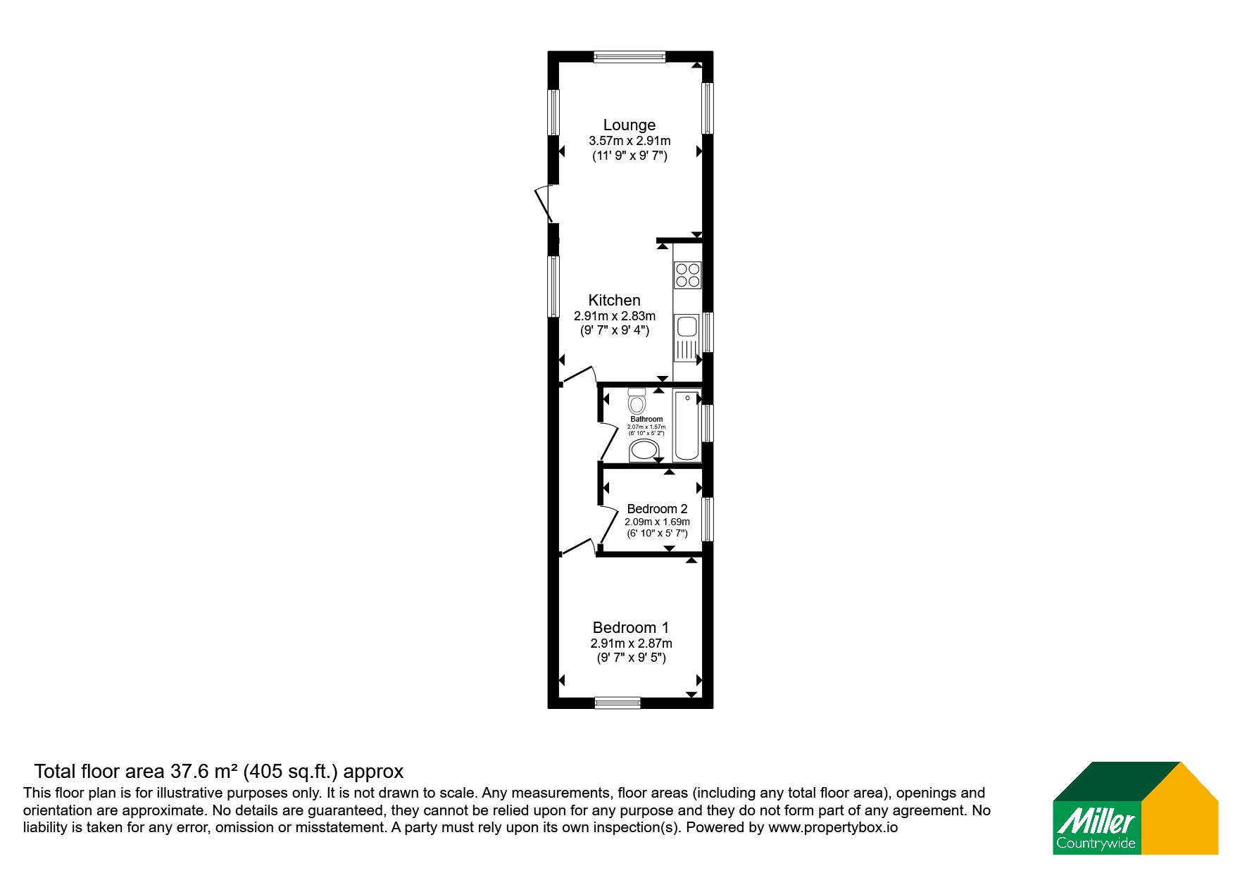 19, Hazelmere Avenue, St. Austell floorplan