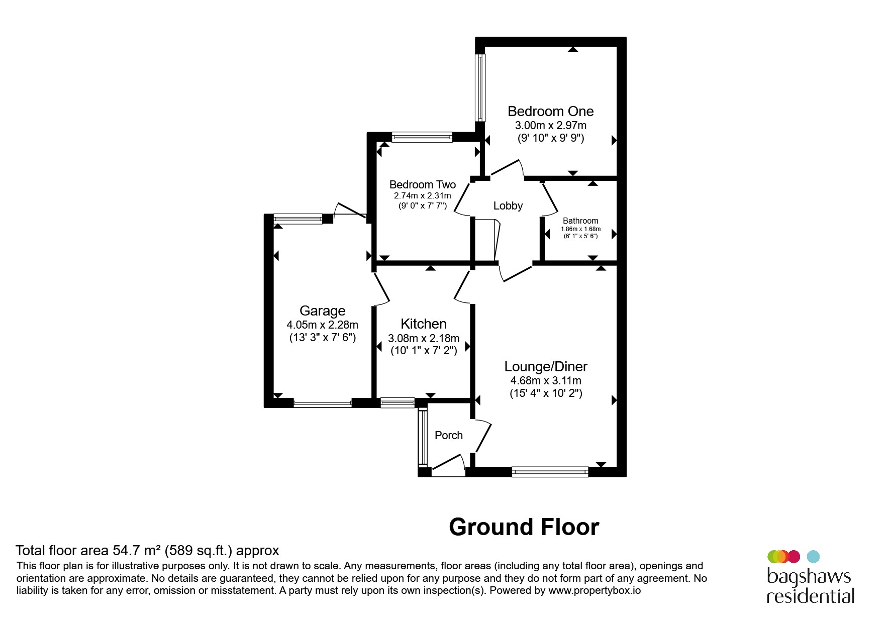 29, Leslie Close, Derby floorplan