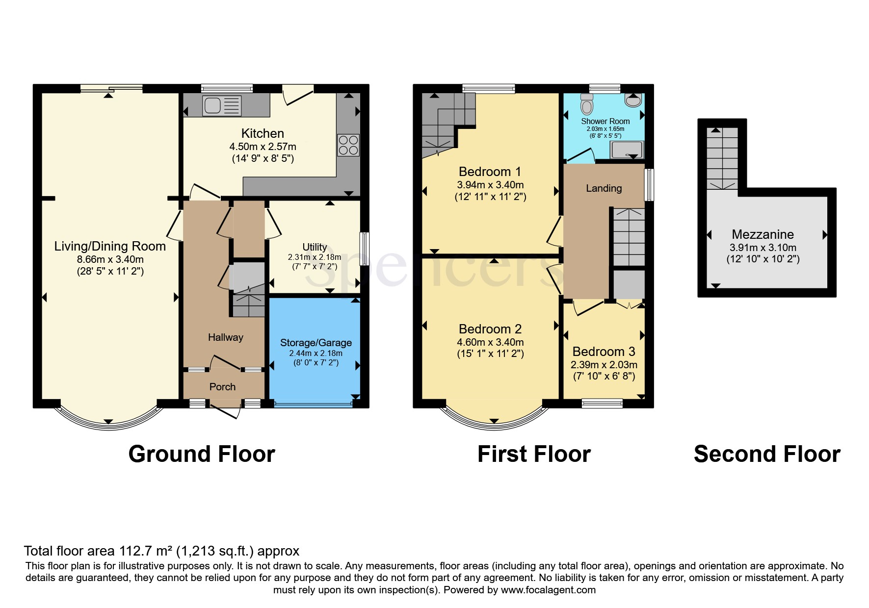 15, Shackerdale Road, Leicestershire floorplan