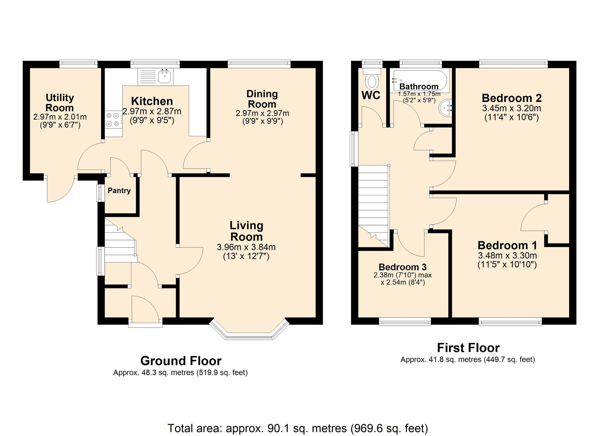 27 Northfield Road, Accrington floorplan