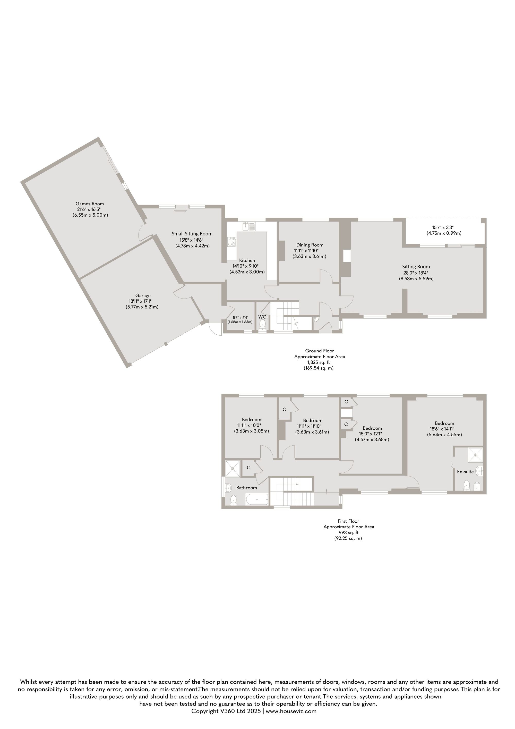 8 Queens Gardens, Hunstanton floorplan