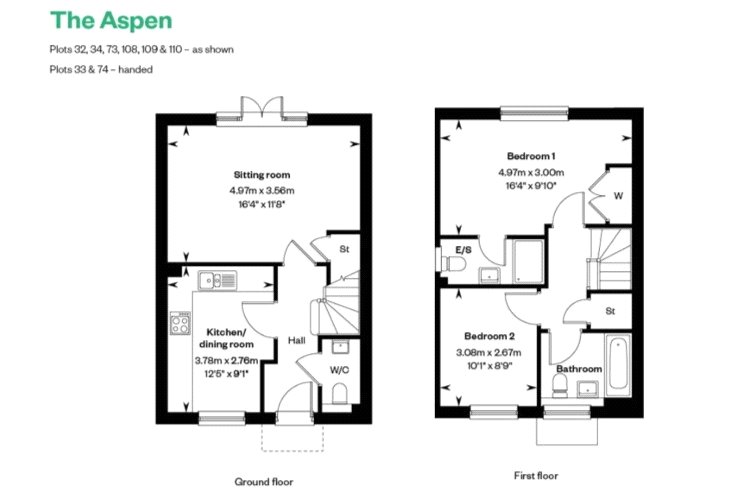 27 Castle Combe,, Buckler's Park - The Heights, Berkshire floorplan