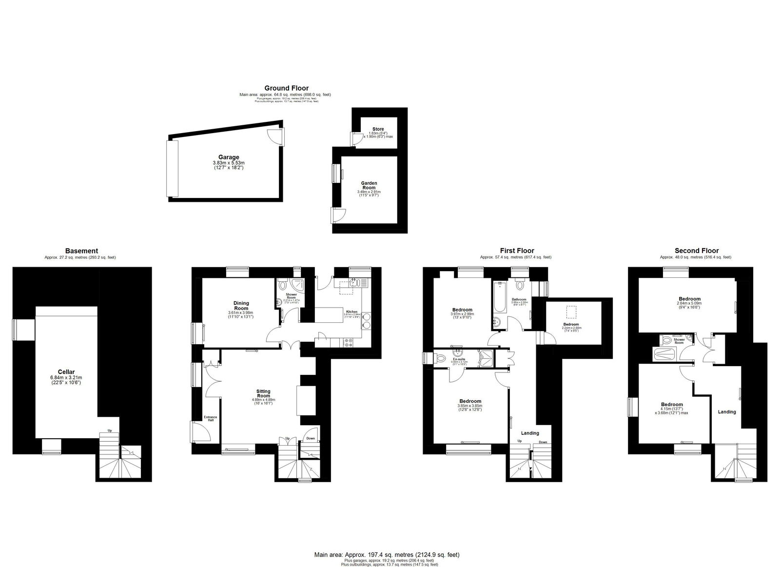 10,Tithe House, The Green, Tetbury floorplan
