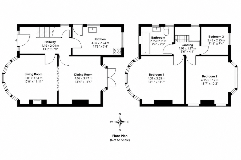 37, Southolme Drive, York floorplan