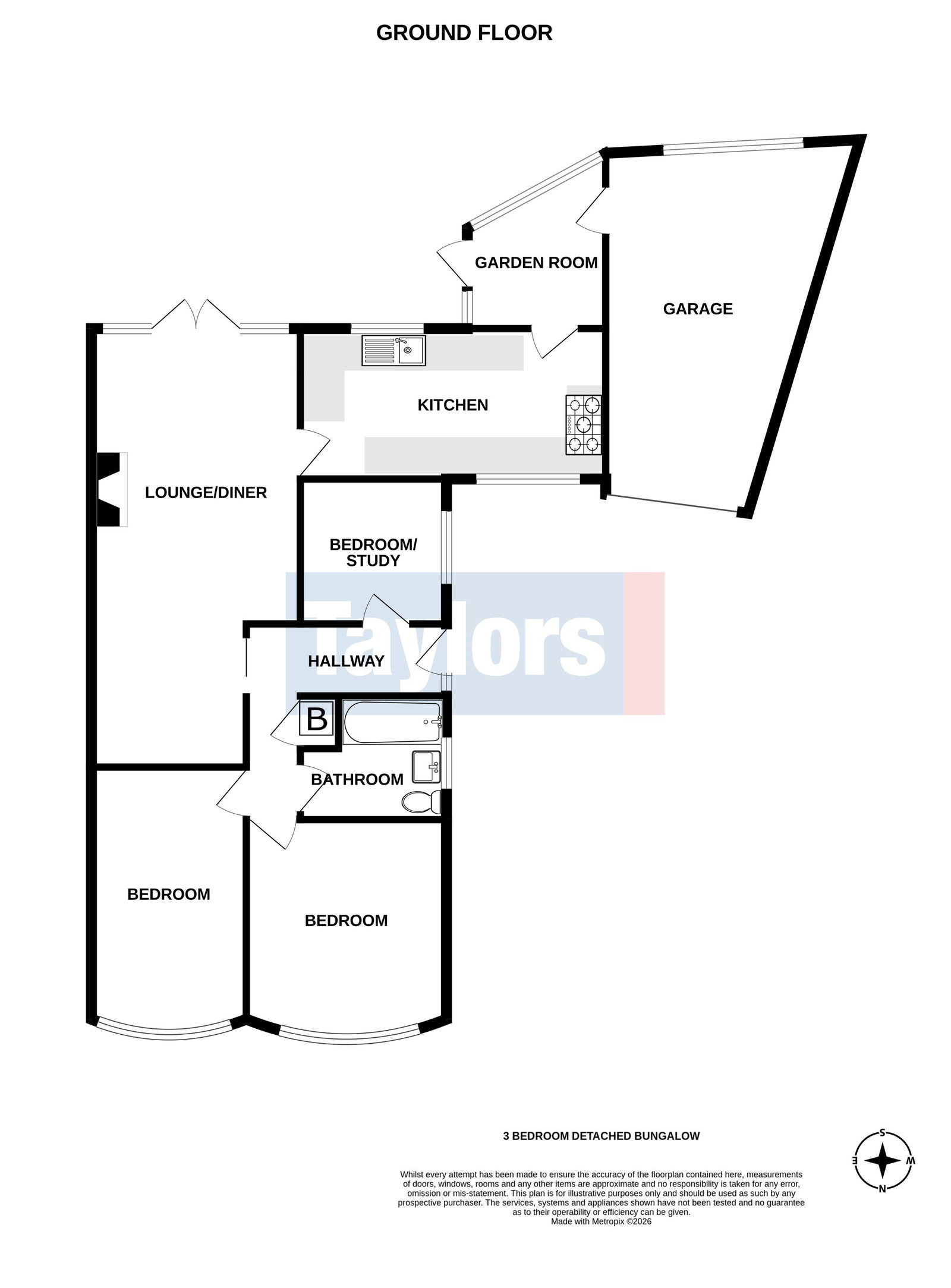 54, Herondale Road, Stourbridge floorplan