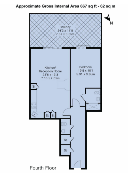 Masts, Warren Road, Torquay floorplan