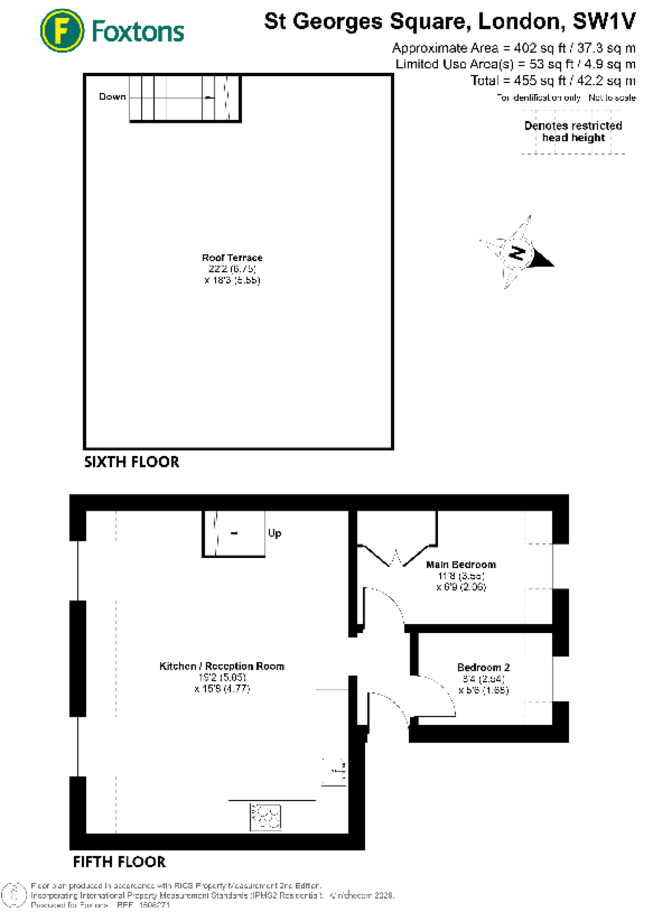 St Georges Square, Pimlico floorplan