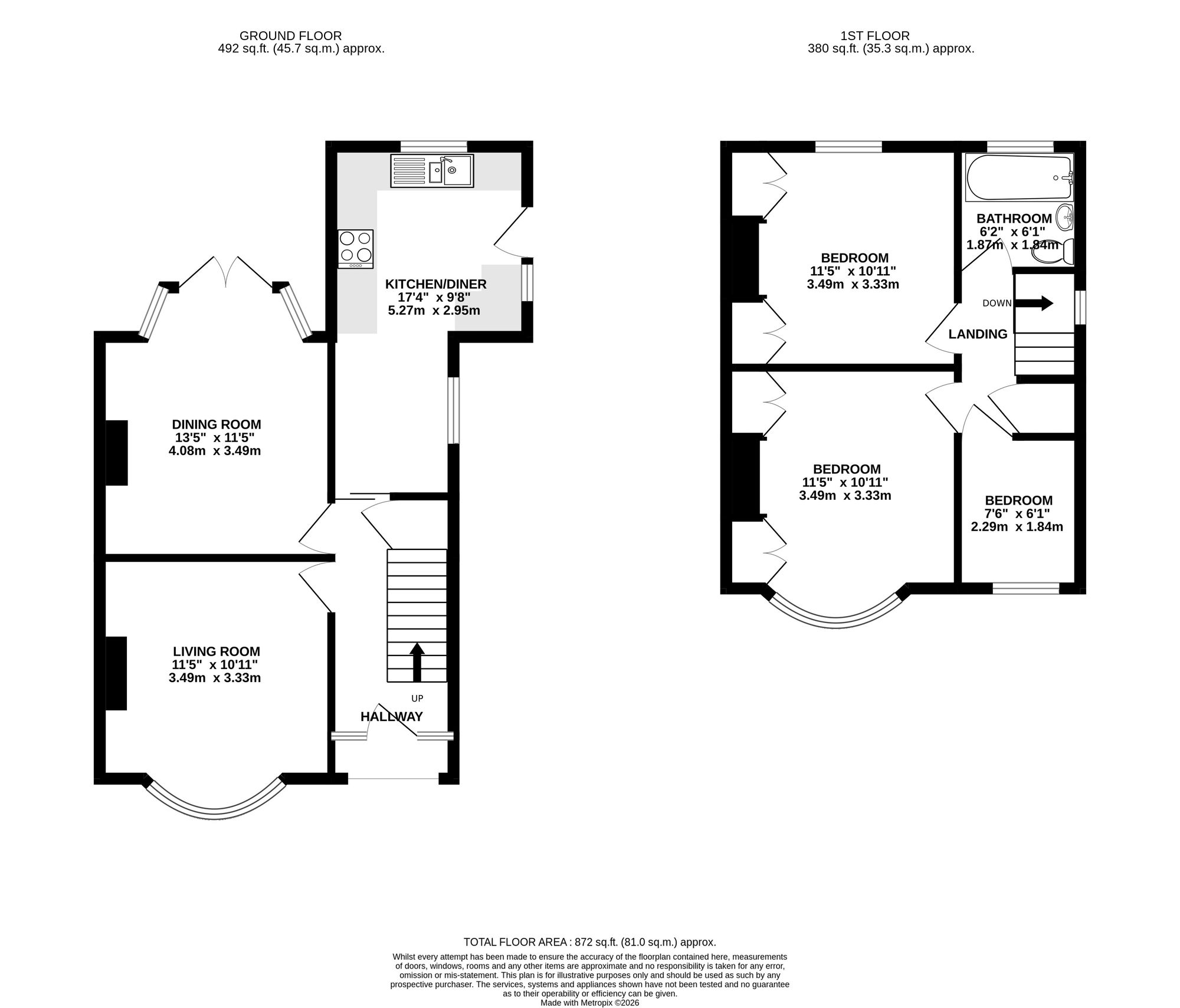 20 Beaufort Place, Newport floorplan