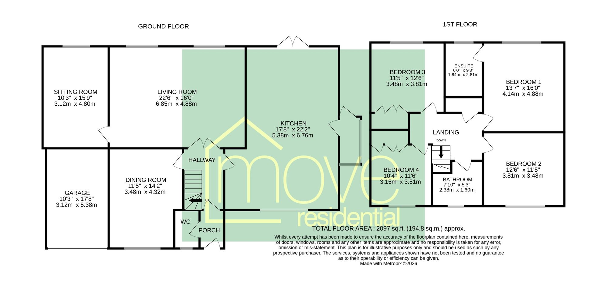 6 Suncroft Road, Wirral floorplan