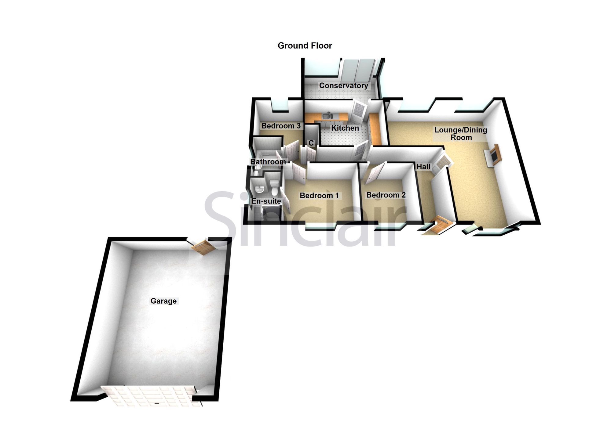 6 Butthole Lane, Loughborough floorplan
