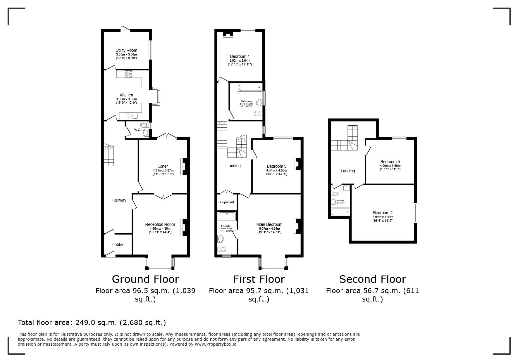 46, Lichfield Road, Walsall floorplan