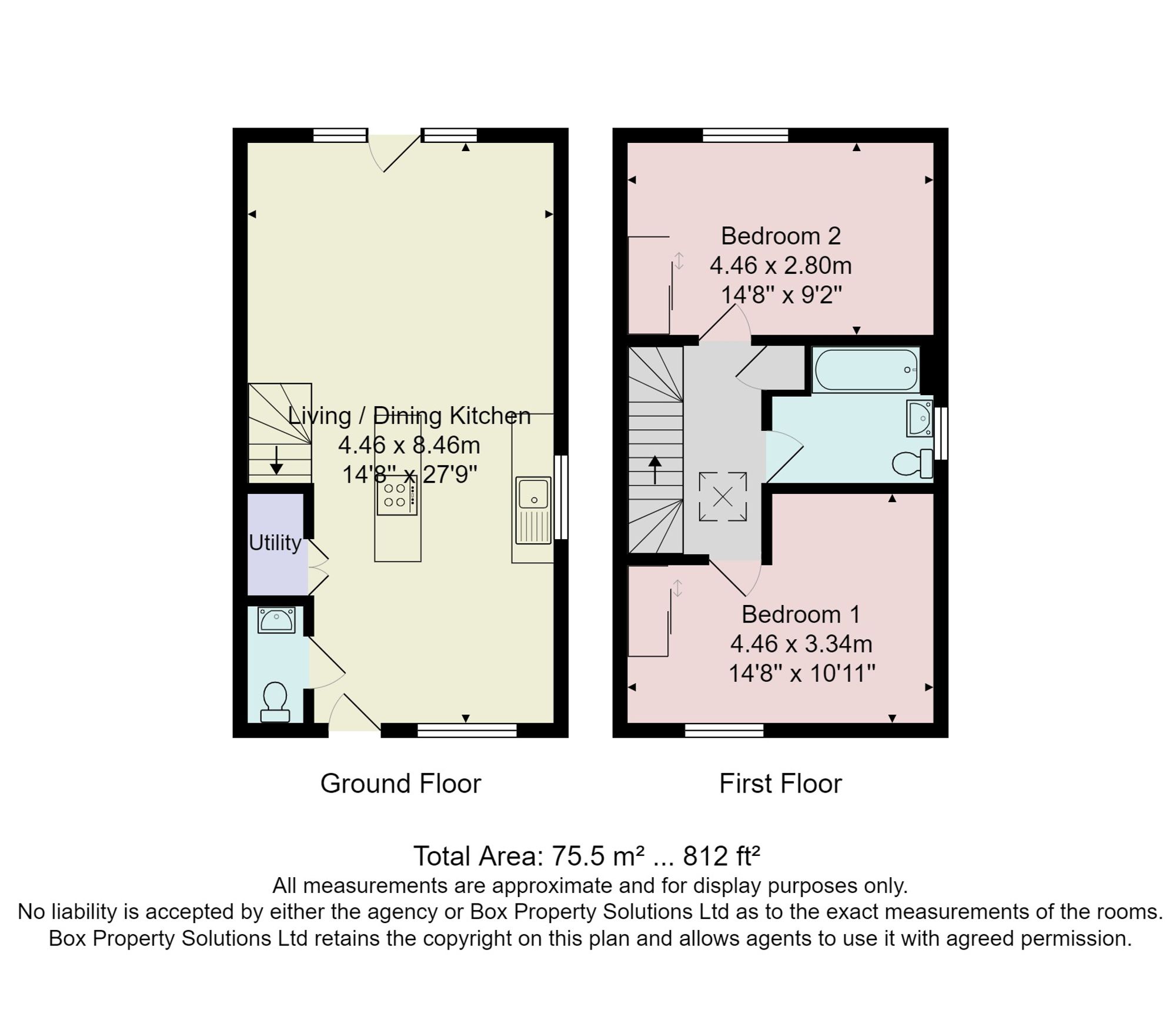 18 Lindley Mews, Harrogate floorplan