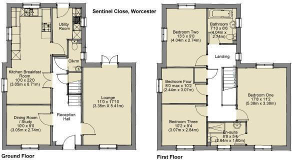 4 Bedrooms Detached house to rent in Sentinel Close, Worcester WR2