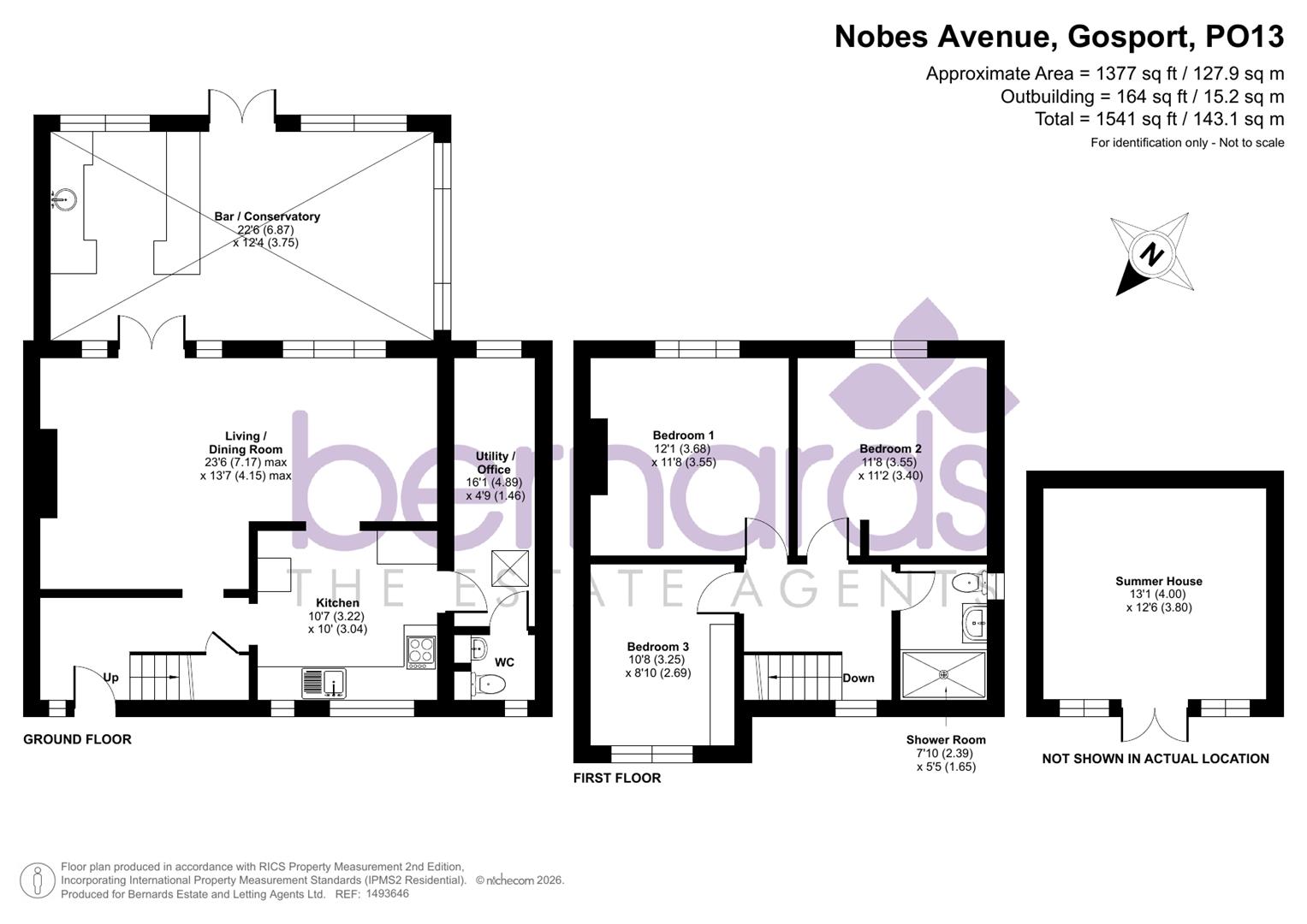 75, Nobes Avenue, Gosport floorplan