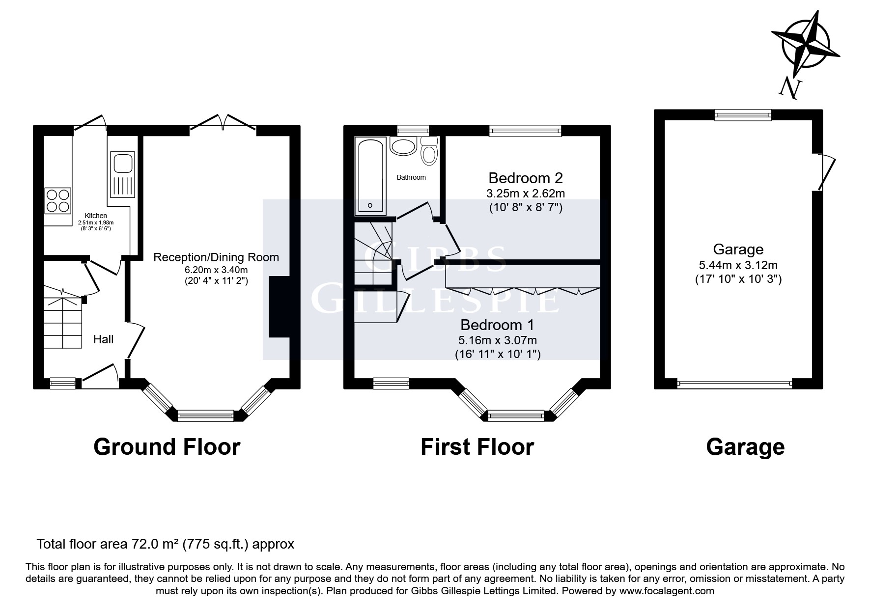 39, Bedford Road, Ruislip floorplan