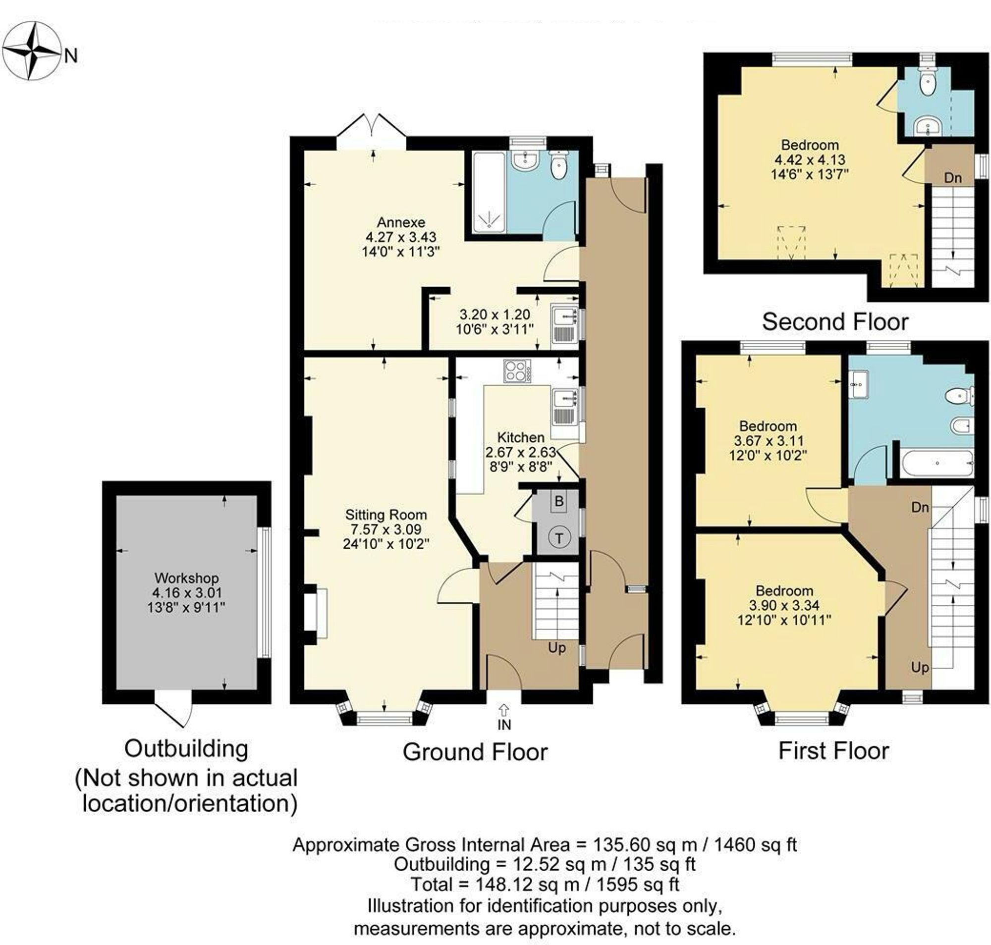 56 Hathaway Lane, Stratford-Upon-Avon floorplan