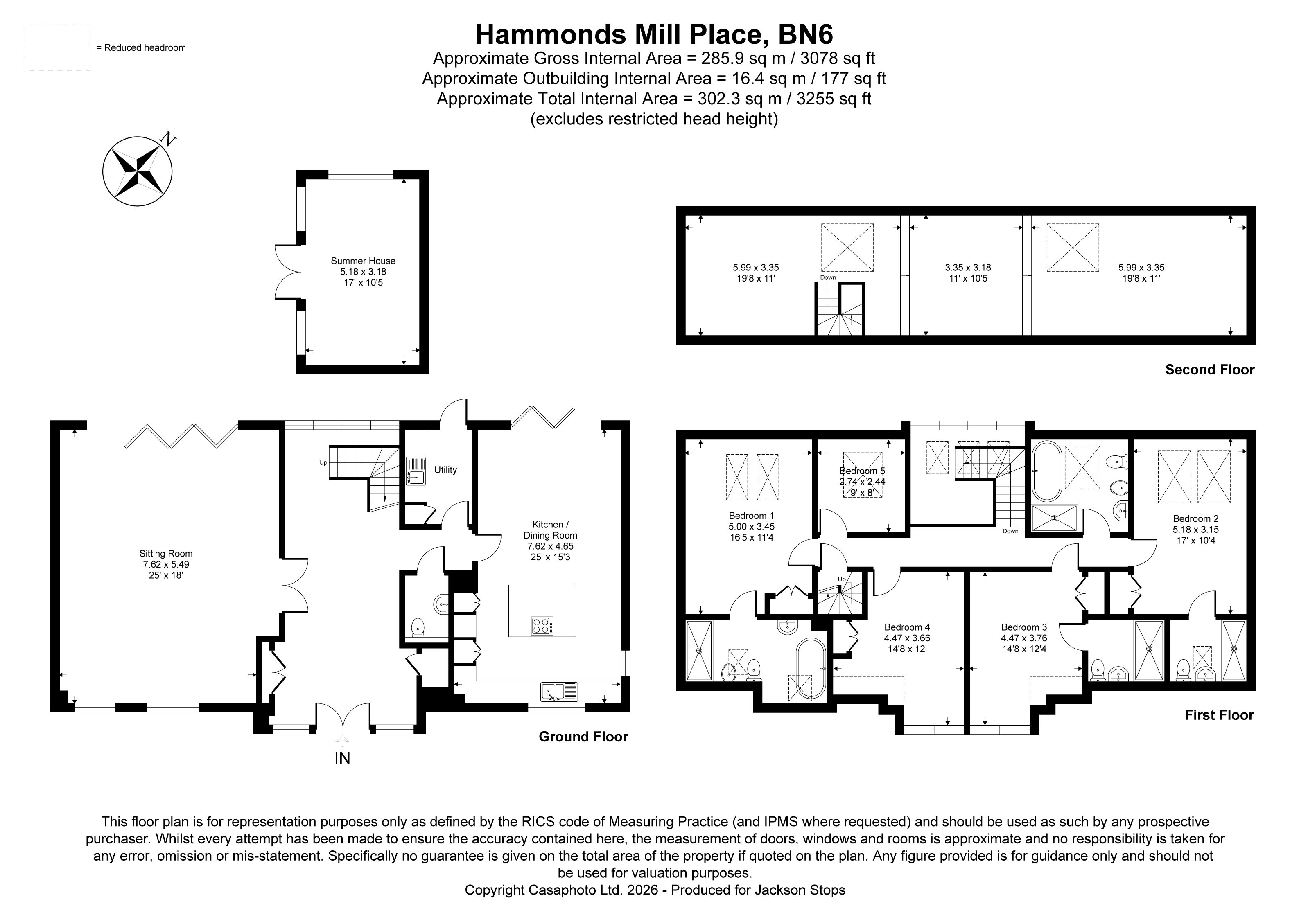 The Poplar Barn, 7, Hammonds Mill Place, West Sussex floorplan