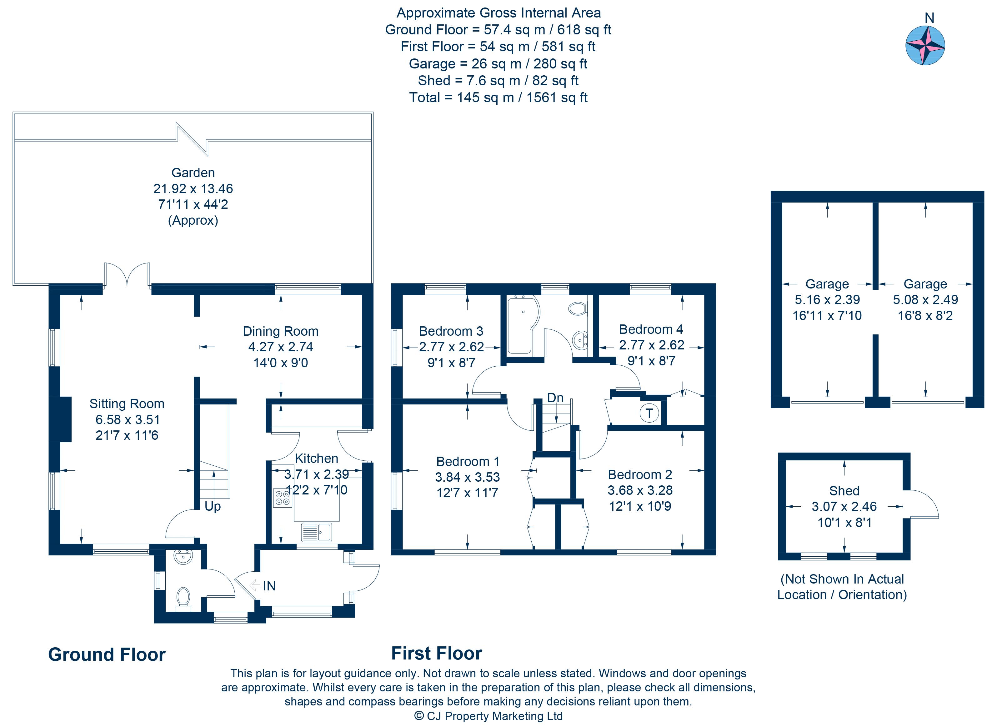 4 Bedrooms Detached house for sale in Highclere Gardens, Wantage OX12