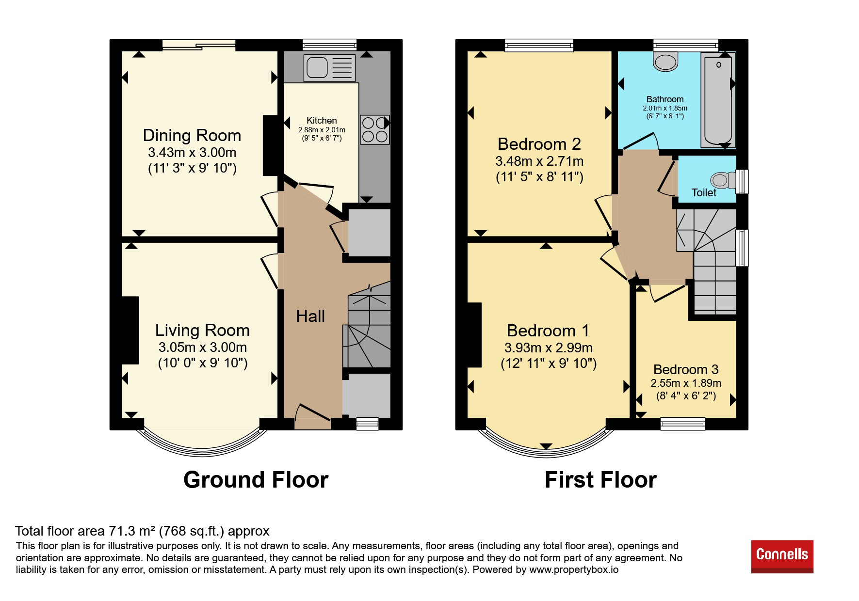 Tunnel Hill, Worcester floorplan