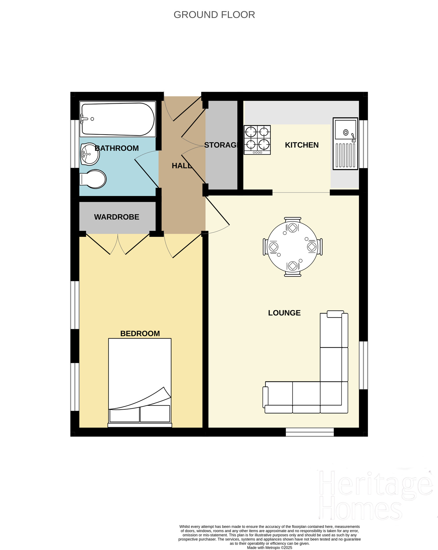 8 Baxter Court, Norwich floorplan