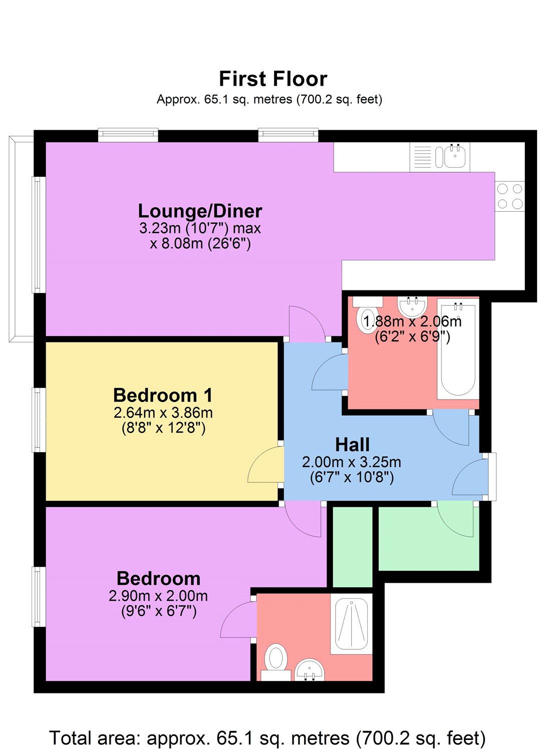 2 Bedrooms Flat for sale in Cannon House, Rose Lane, Nash Mills Wharf, Hemel Hempstead HP3