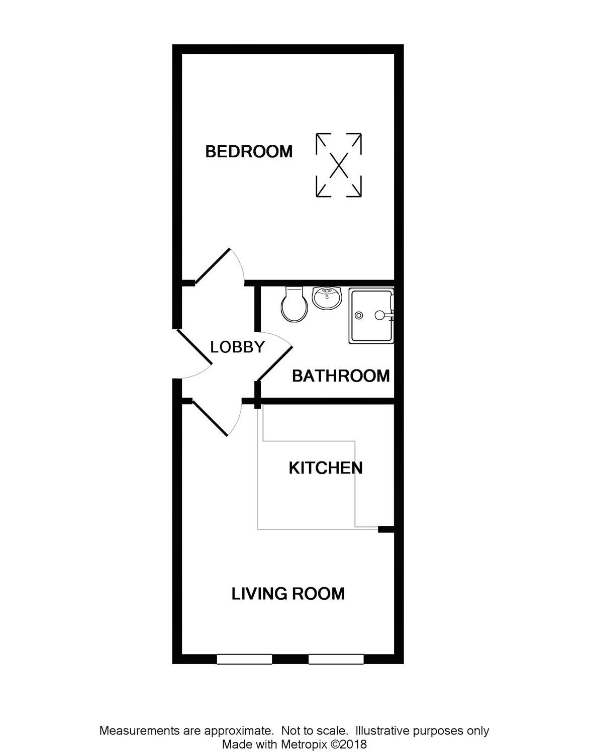 1 Bedrooms Flat to rent in Church Walk, Colchester, Essex CO1