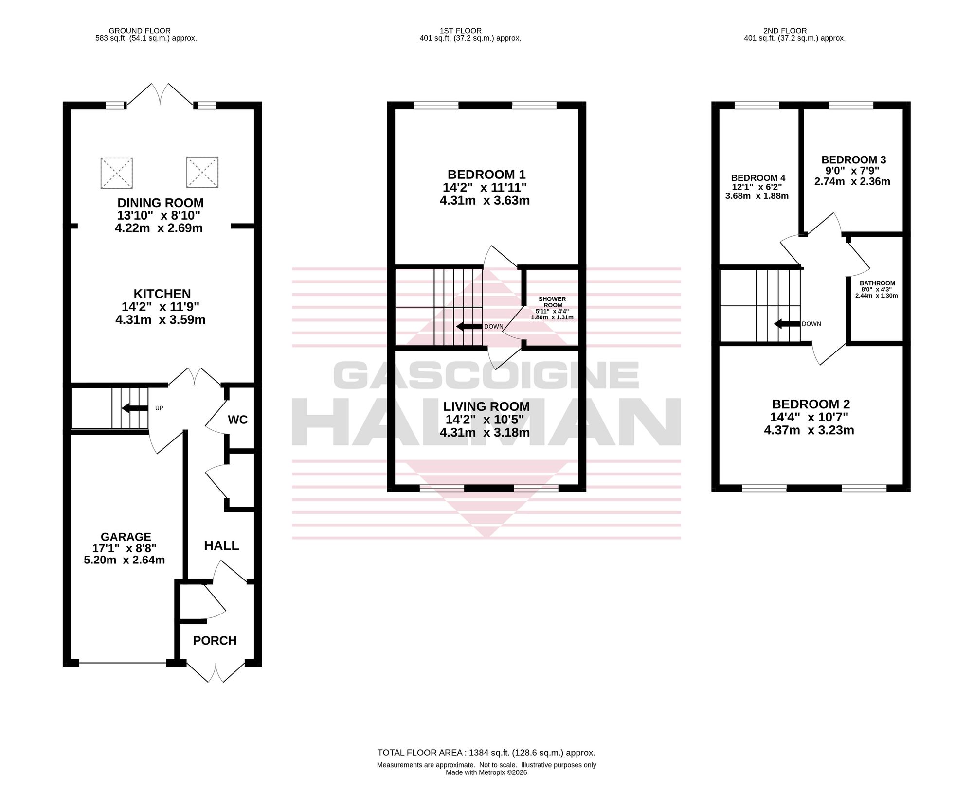6 Plymouth Drive, Stockport floorplan