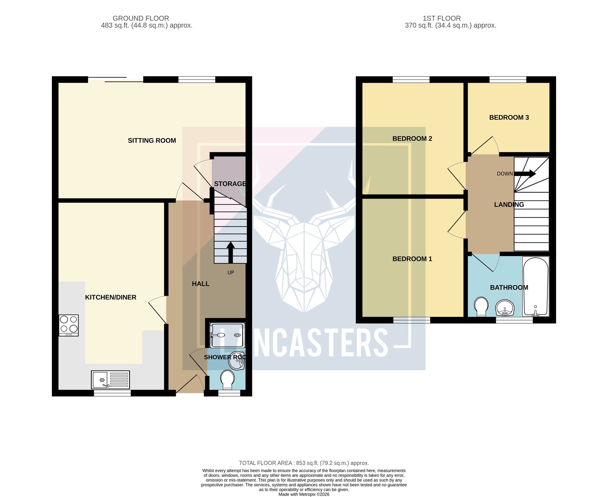 24a Place Side, Cowes floorplan