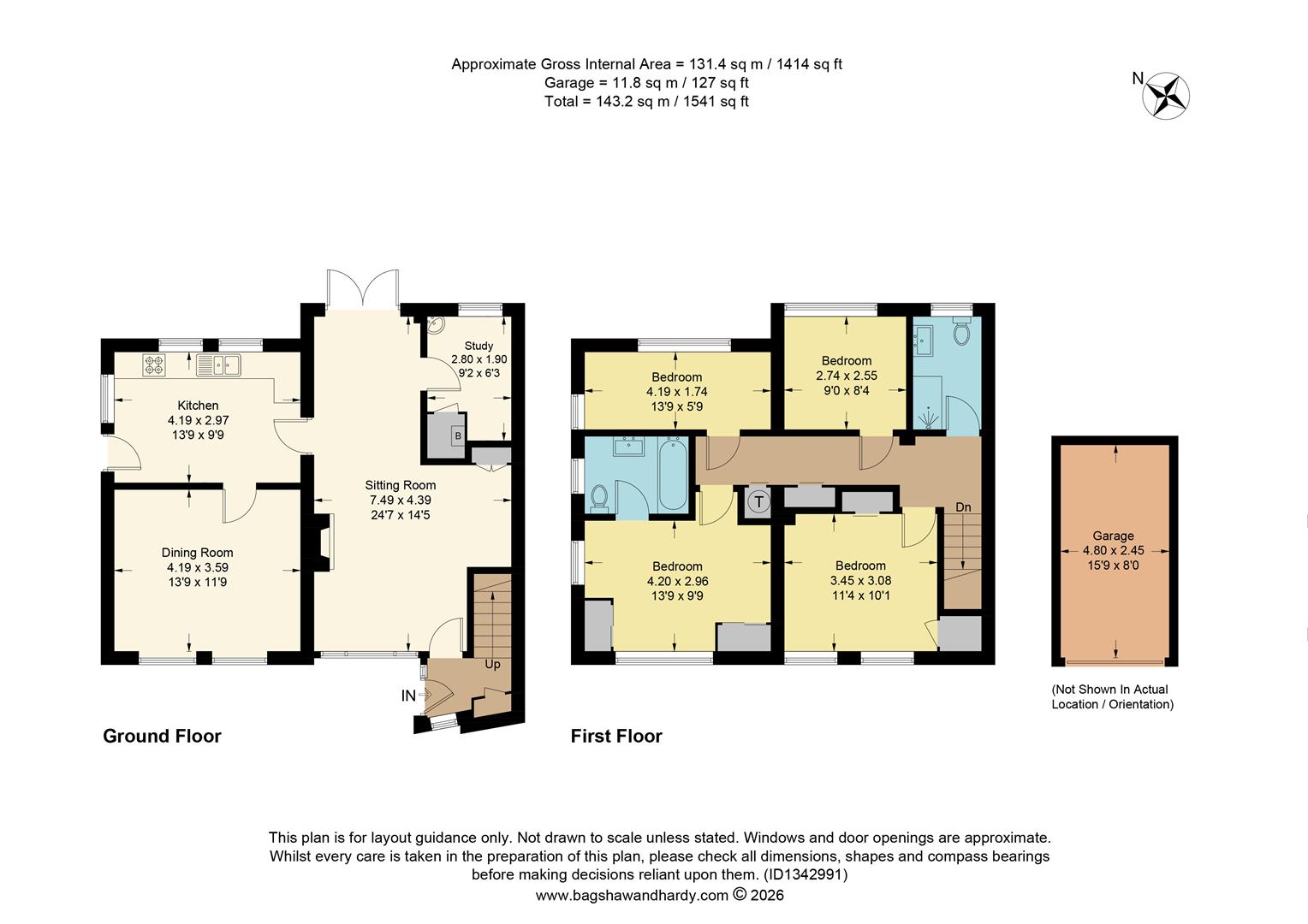 Silkham Road, Oxted floorplan