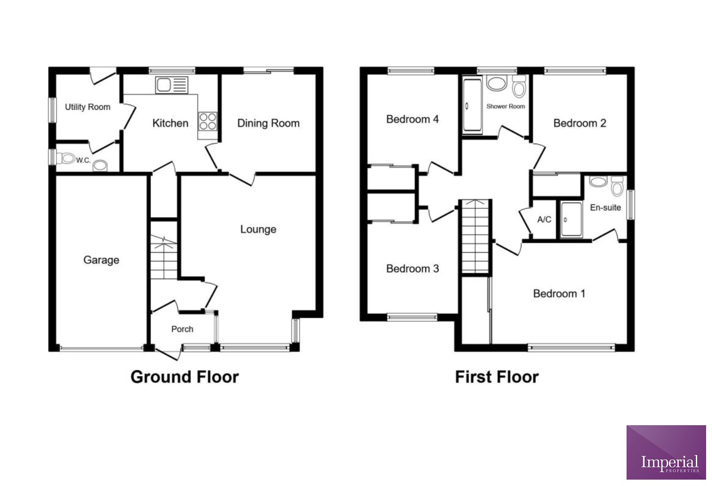 14, Swansmede Way, Telford floorplan
