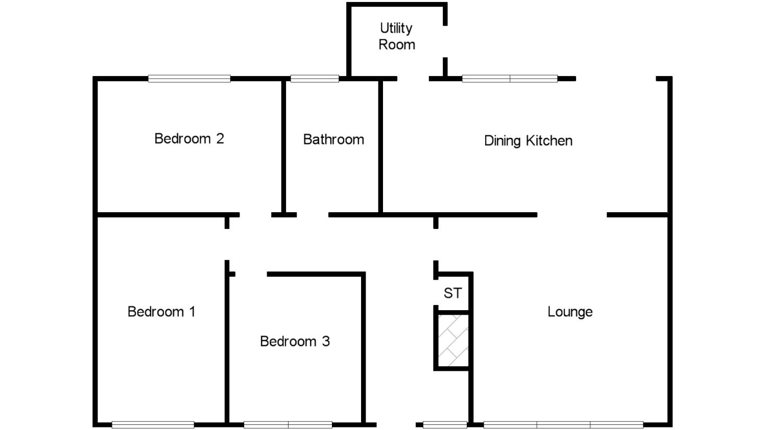 3 Bedrooms Bungalow for sale in Straid Bheag, Barremman, Clynder, Helensburgh G84