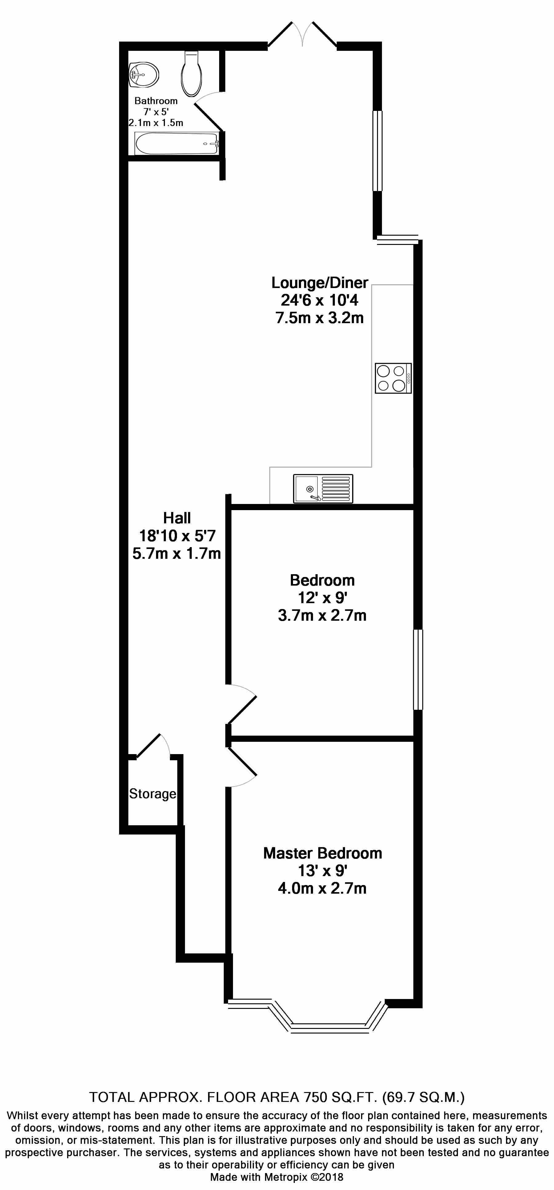 2 Bedrooms Flat to rent in Bilton Road, Perivale, Greenford UB6