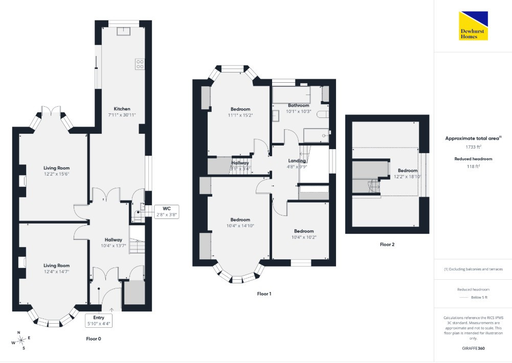 160, Watling Street Road, Fulwood floorplan